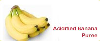 Acidified Banana Puree